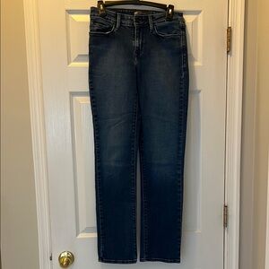 Levi’s Blue Women's Mid Rise Straight Jeans